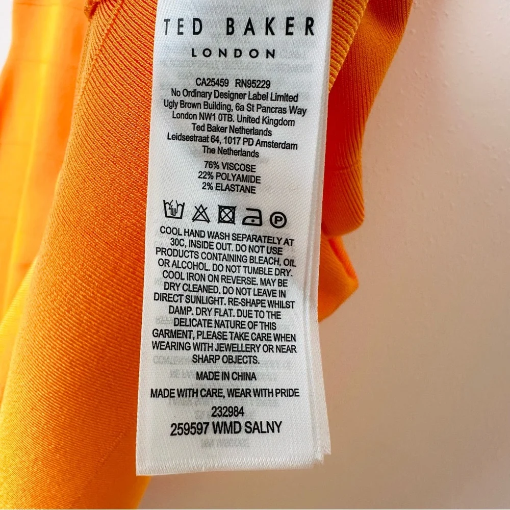 New Ted Baker London Salny Knit circle skirt mini Dress - Picture 9 of 14